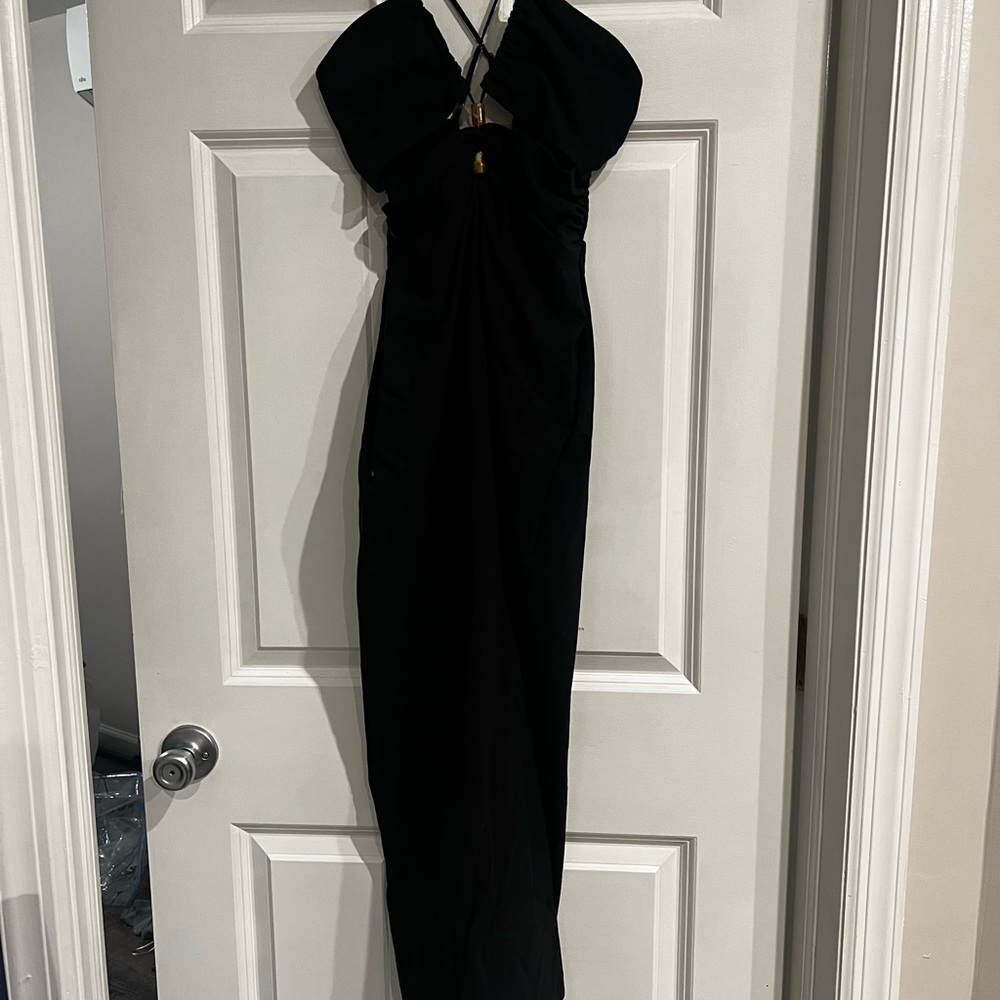 Cut out black Zara dress